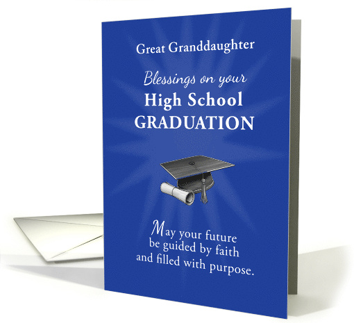 Great Granddaughter High School Graduation Religious... (1970456)