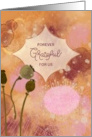 Forever Grateful for Us Caramel Abstract card