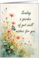 Get Well Wishes Garden of Wildflowers
