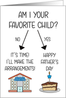Funny Father's Day Favorite Child Nursing Home