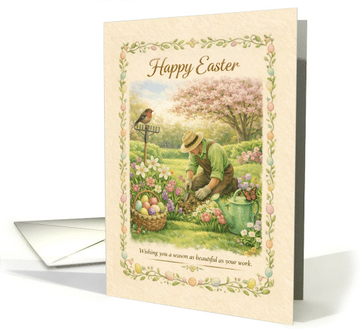 Happy Easter to My Wonderful Landscaper card (1973800)
