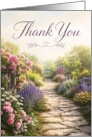 Thank You for Brightening My Path Gated Garden card