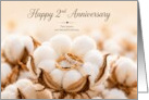 2nd Anniversary Wedding Rings for Spouse card
