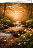 Sympathy Forest Stream Peaceful Light and Comfort