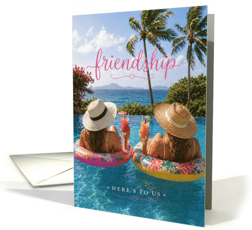 Friendship Tropical Pool Floats card (1981480)