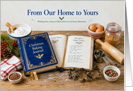 Christmas Family Baking Traditions and Recipes card