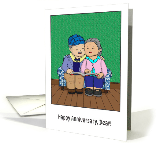 Wedding Anniversary for Elderly Spouse card (1992012)