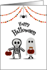 Happy Halloween Trick or Treat card