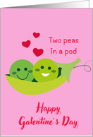 Best Friend Galentine's Day Two Peas in a Pod