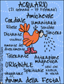 acquario, aquarius, zodiaco, segno dello zodiaco, oroscopo, segno, astrologia, zodiac cards in Italian, buon compleanno, biglietto di compleanno