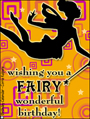 happy birthday, bday, b-day, fairy