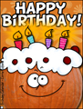 happy birthday, cake. birthday cake,pumpkin,