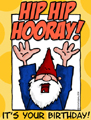 birthday,happy birthday,gnomie,friend,pall,present,cheer,buddy,comrade,homie,homeboy,garden gnome