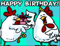 happy birthday, b-day, bday, cheer, chicken, singing