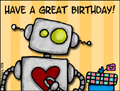 robot - great birthday