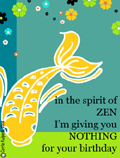 birthday zen