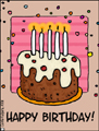birthday, bday, happy, cake