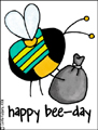 bee day garbage collector