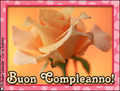 Buon compleanno, auguri, congratulazioni, tanti auguri,