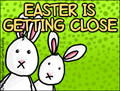 easter, bunny, bunnies, rabbit, easter countdown, holiday, spring, hoppy easter, happy easter