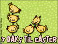 easter countdown, happy easter, peeps, chicks, spring,