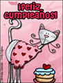 feliz cumpleanos,gato,felicidades,gato,tarta,torta,