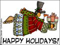 christmas card,happy holidays,season's greetings,snowman,xmas,