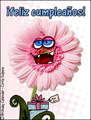 feliz cumpleanos,spanish,happy birthday,birthday flower,fiesta,cumpleanos maravilloso,