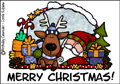 merry christmas ,santa,rudolph,presents,reindeer,tree, christmas tree, holiday, holidays, seasons greetings, christmas, xmas, happy holidays, winter, solstice,