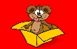 friend birthday teddy bear stuffed animal box surprise