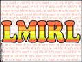 lmirl, lets meet in real life, text, txt, chat speak, txt spk, SMS, texting, chat