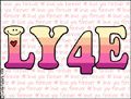 ly4e,  love you forever, text, txt, chat speak, txt spk, SMS, texting, chat