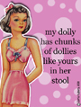 chunks of dollies, dolly, doll, snap, attitude, bitch please