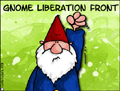 fun,humor,gnomies,garden gnomes,freedom,liberation,