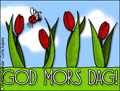 god mors dag, tulipaner, mor