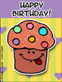 kawaii,cupcake,happy birthday,sweet,cute,cake,