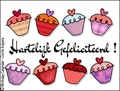 hartelijk gefeliciteerd,verjaardag,de beste wensen,taart,jarig,cupcakes,