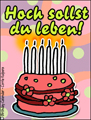 Hoch sollst du leben,torte,geburtstag,herlichen glckwnsche,