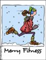 merry fitness snow woman, fitness, exercise, health, be fit, healthy holiday, health, personal trainer, coach, aerobics instructor, runner, jog, running, marathon, health, fitness instructor, gym, spa, holiday, holidays, seasons greetings, christmas, xmas