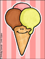 kawaii,sweet,cute,japan,asia,culture,cuteness,otaku,tokyo,food,ice cream,cone,summer,