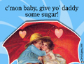 love give daddy sugar,kisses,love,daddy,boyfriend,girlfriend,couple,make out,lover,romance,