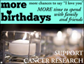 more birthdays, american cancer society, cancer, stay well, get well, fight back, find cures