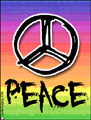 rainbow peace, end war, make love not war, peace symbol, peace sign