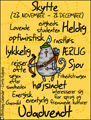 Danish zodiac cards, sagittarius, skytte, birthday, Stjernetegn , Astrologi, karaktertrkkene, danske fdselsdagskort, postkort, tillykke med dagen, tillykke, horoskop, zodiac specific birthday card,