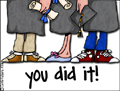graduation - you did it, congratulations, announce, announcement, graduate, valedictorian, success, diploma, gratuation, cap and gown