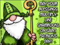 st. patrick's day, st. paddy's day, saint patrick's day, irish blessing, shenanigans, green beer, luck, irish, green, clover, shamrock,