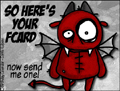 tag, tag youre it, target, exchange cards, card war, greetings,devil