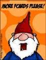 tag, tag youre it, gnomie,exchange cards, card war, greetings