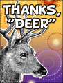 thanks 'deer', thanks, thx, thanks dear, thank you