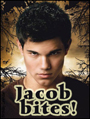 Twilight, Jacob bites, Edward Cullen, Bella Swan, Jacob Black, team Edward, Edward sucks, vampire,